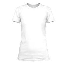 Ladies Heavy Cotton Short Sleeve T-Shirt