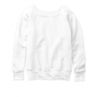 Bella Juniors Tri‑Blend Wideneck Sweatshirt